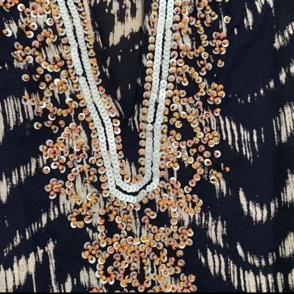 Soft Surroundings Akira Beaded Tunic - Picture 6 of 7